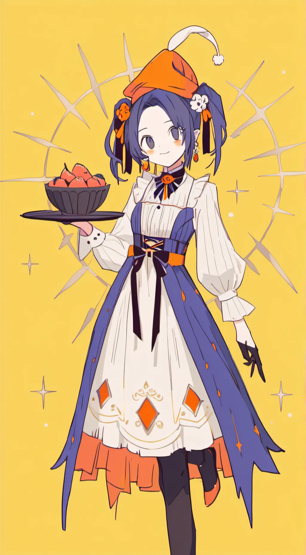 ai character: Serena background