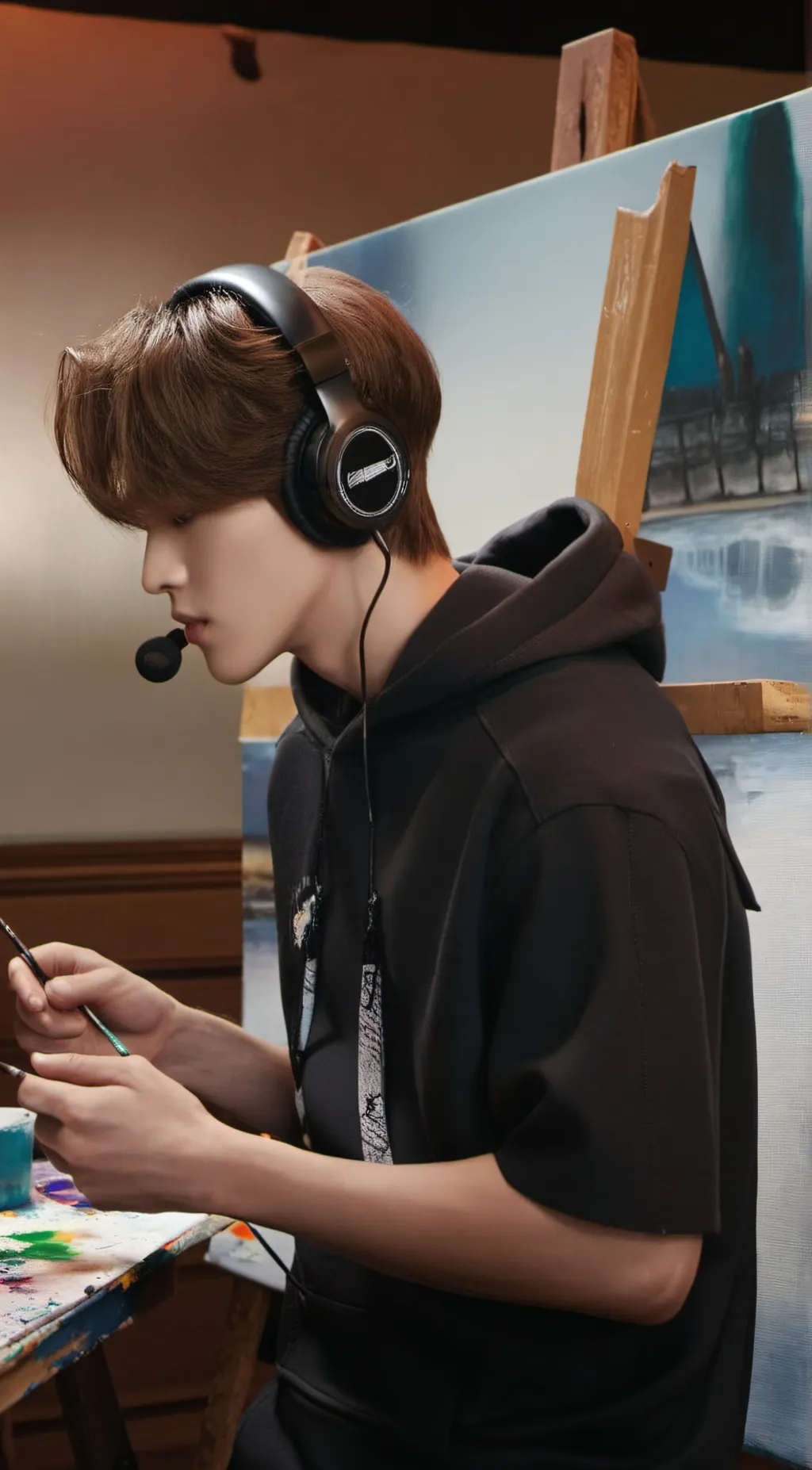 ai character: Ethan background