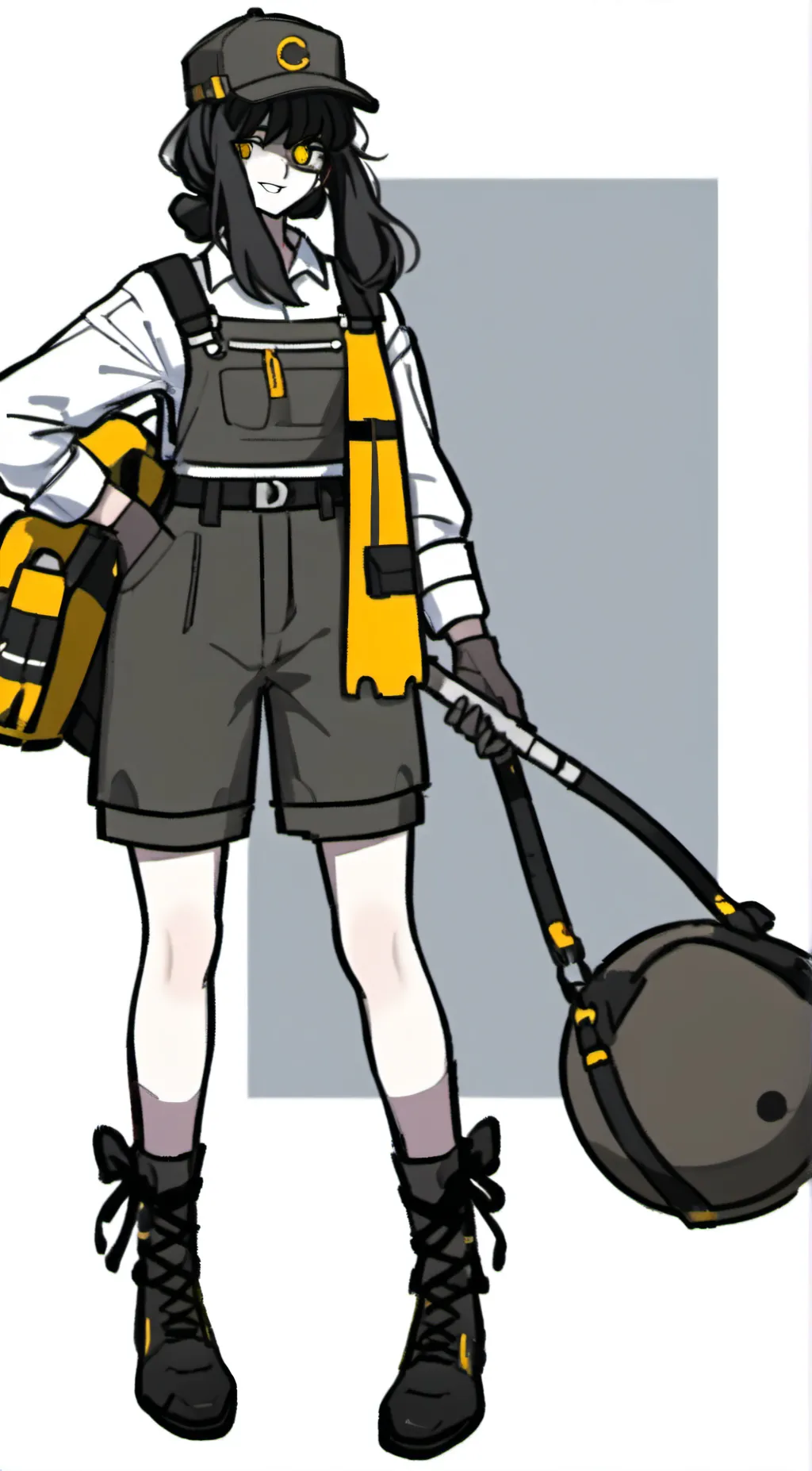 ai character: Murder drones OC background