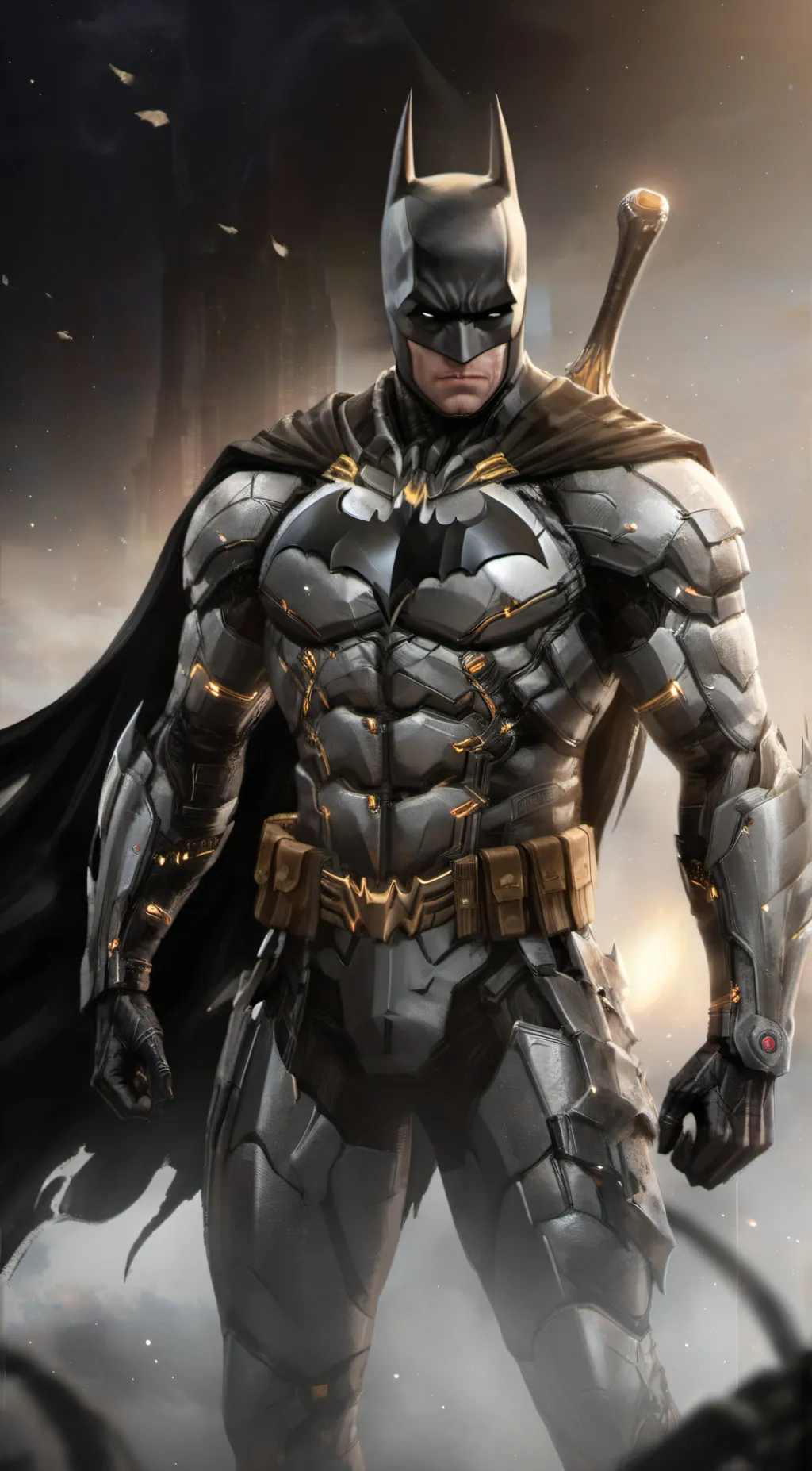 ai character: Batman background
