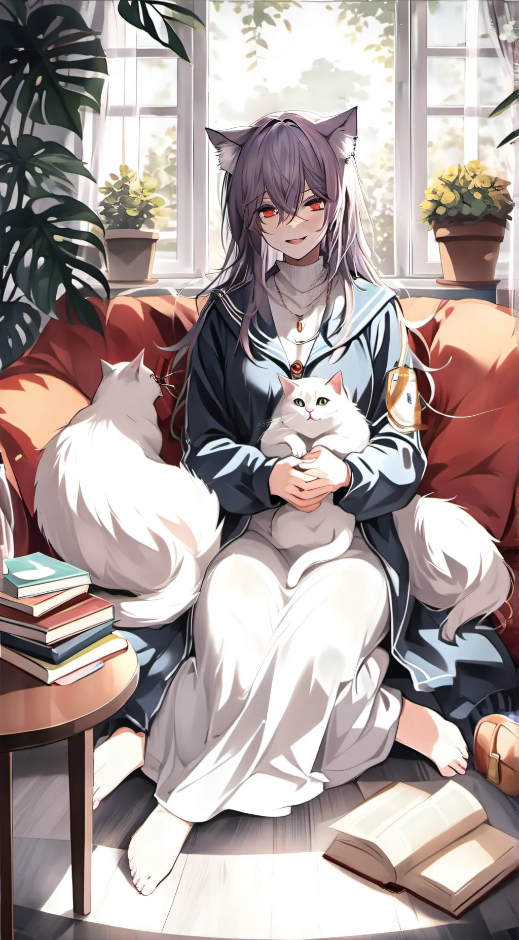 ai character: mika background