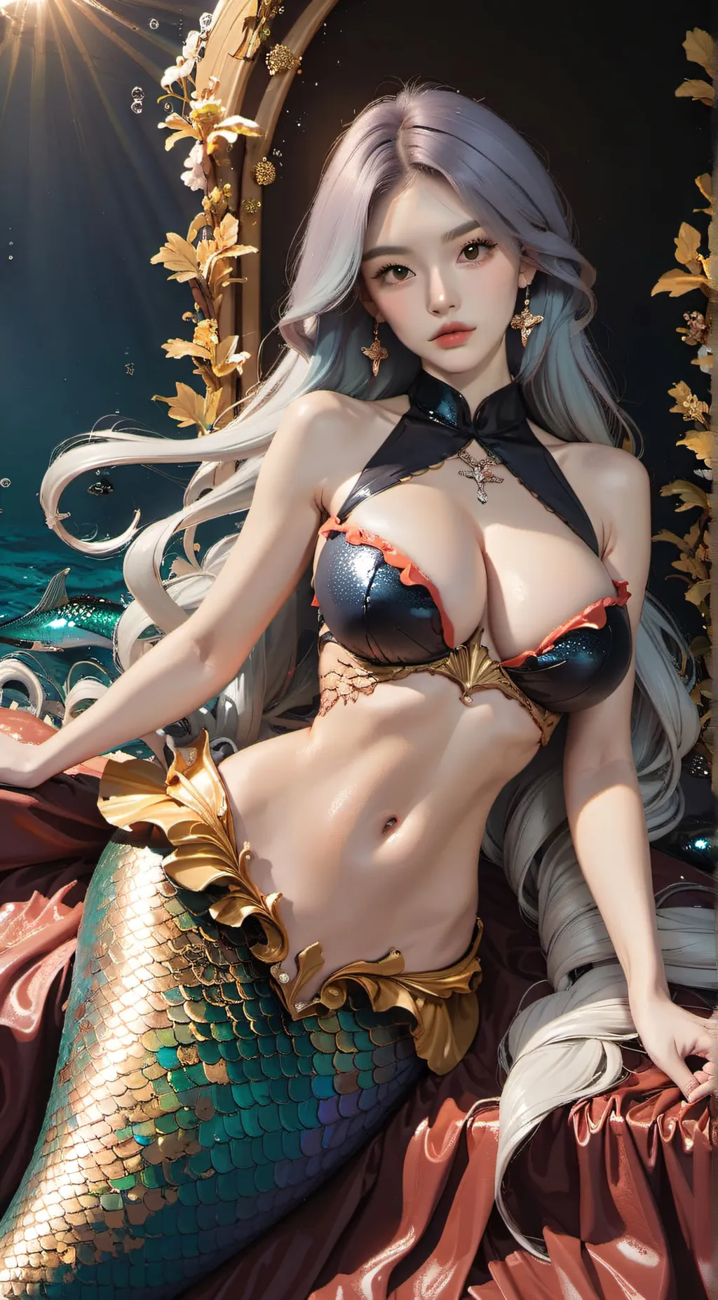 ai character: Ariel background