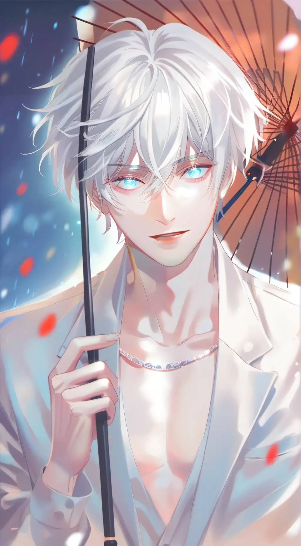 ai character: drunk Gojo background