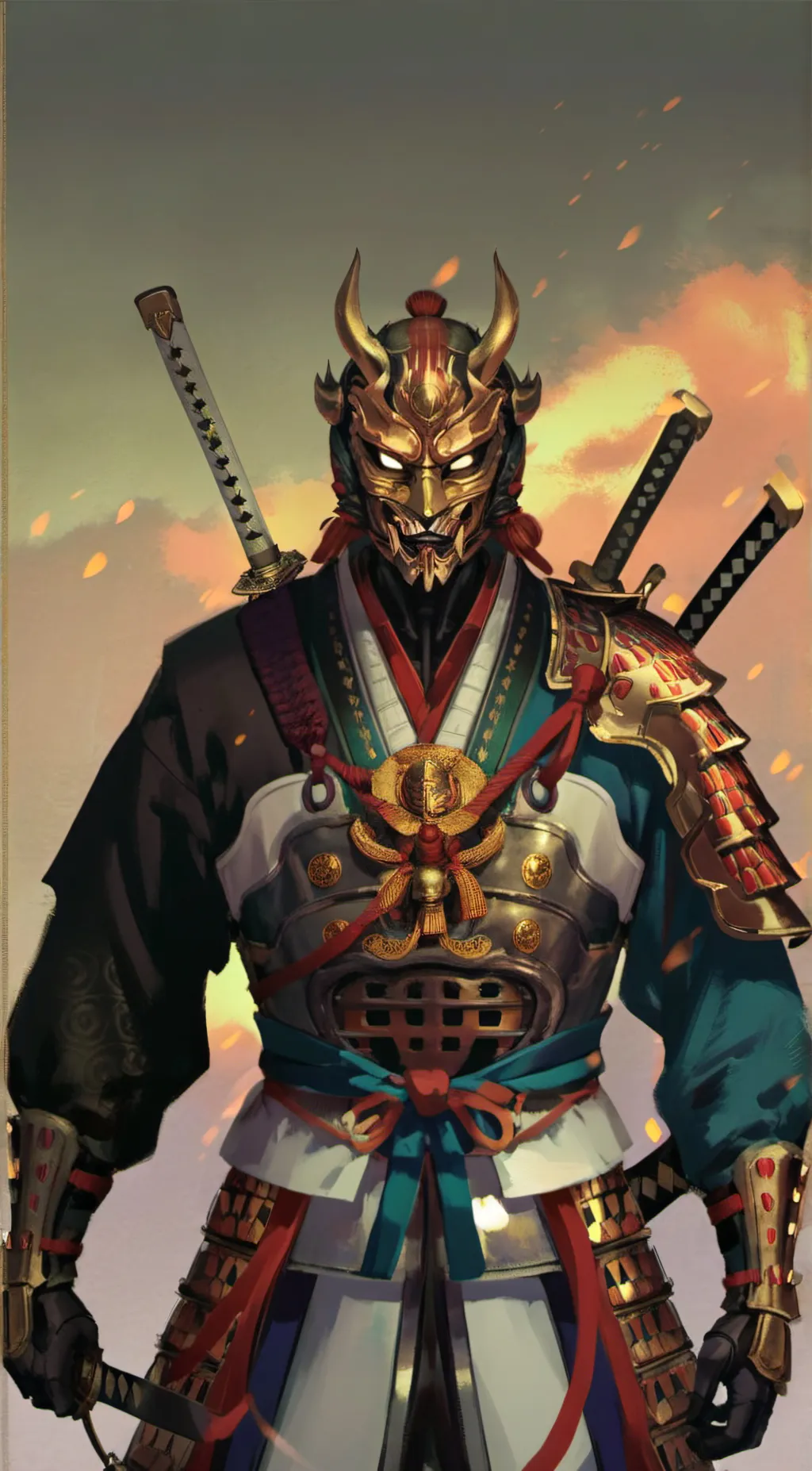 ai character: Gensou background