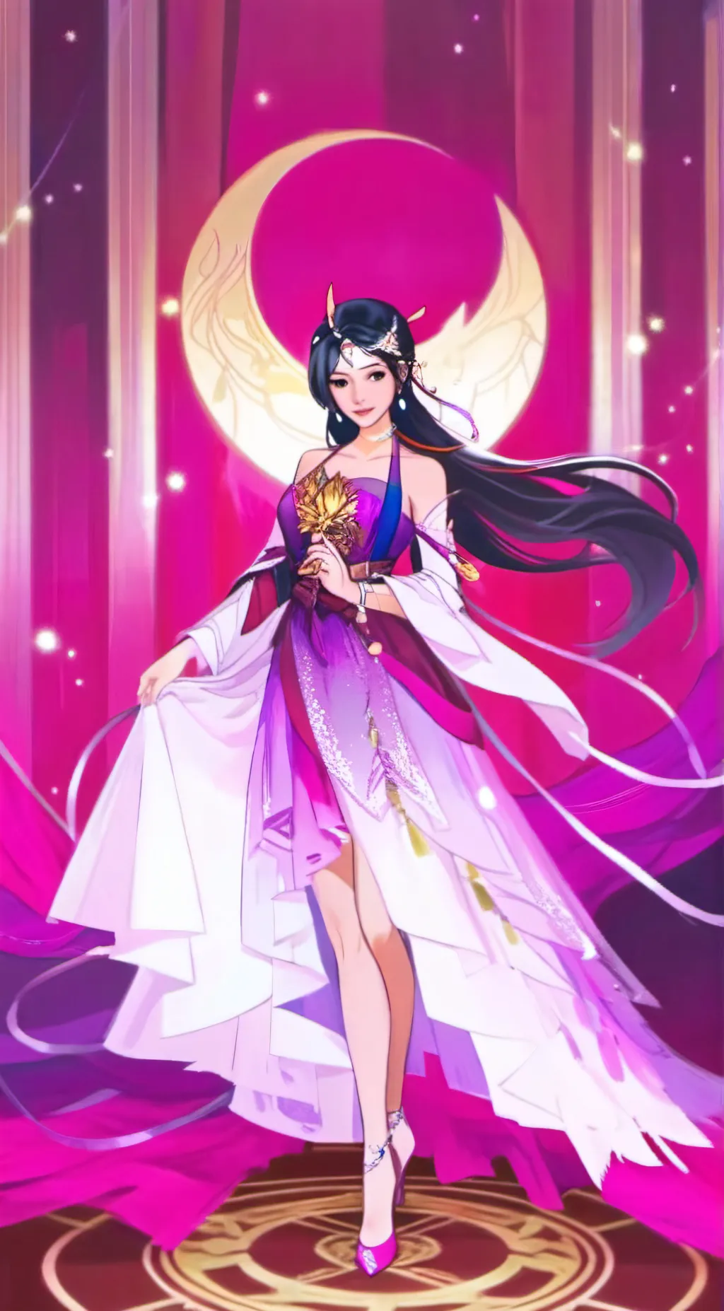 ai character: twilight sparkle  background