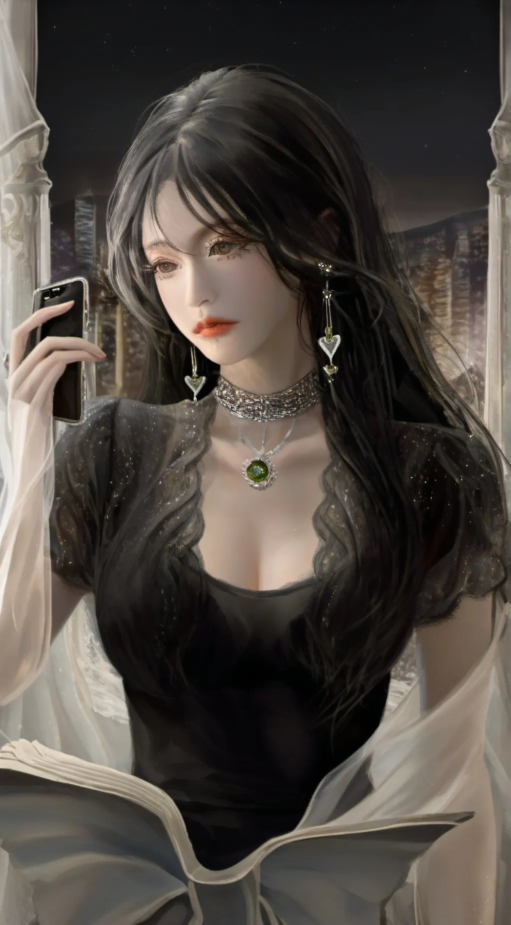 ai character: Zellie background