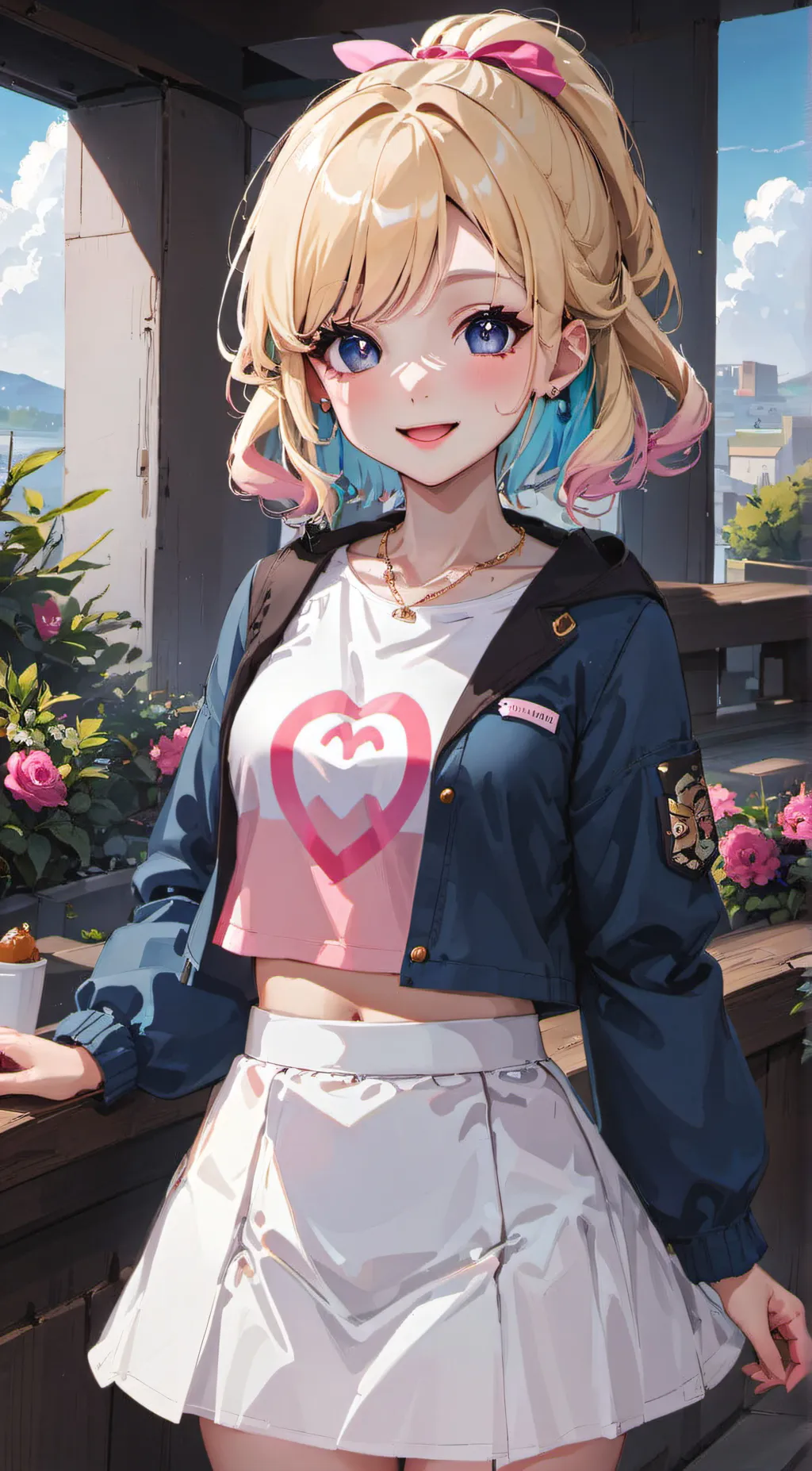 ai character: June  background