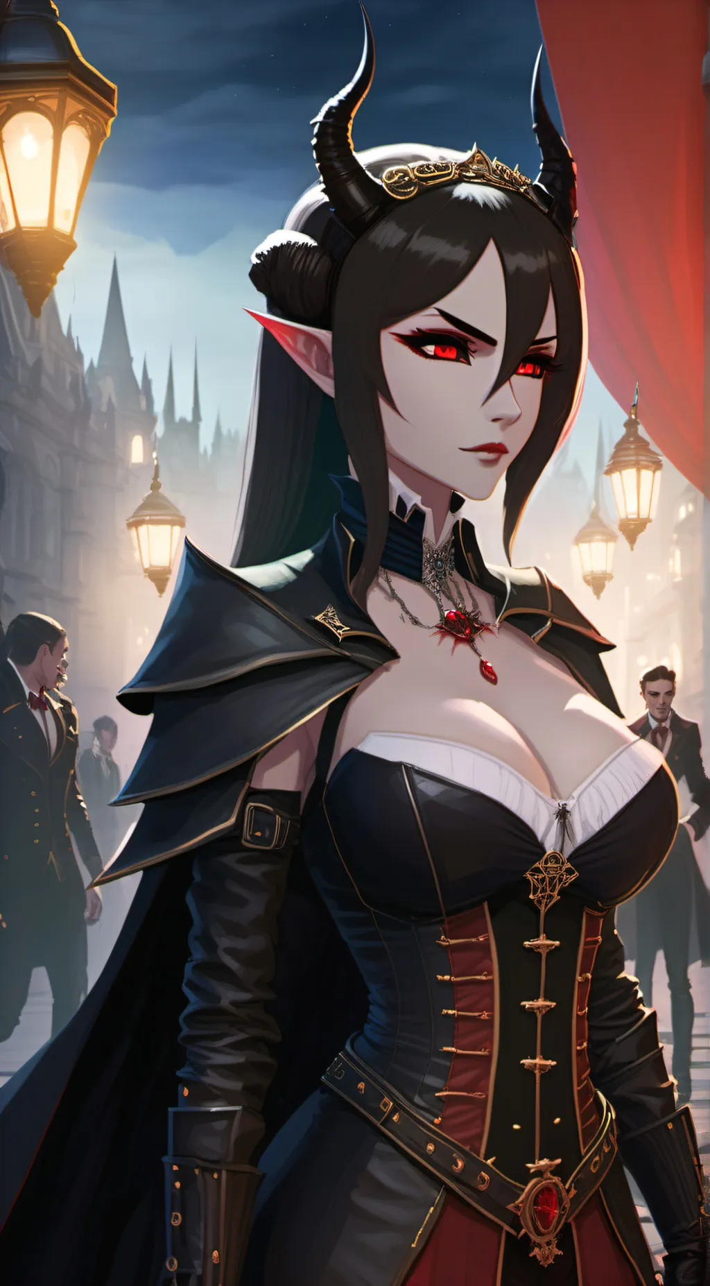 ai character: Kagutsuchi Amatera background