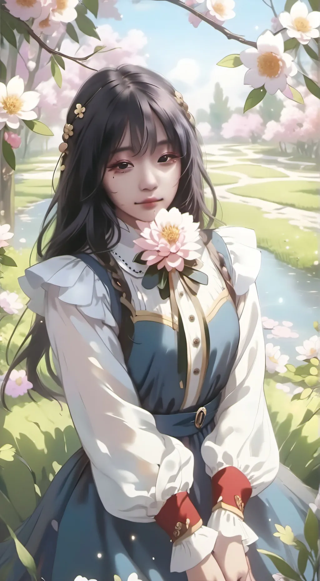 ai character: Himari background