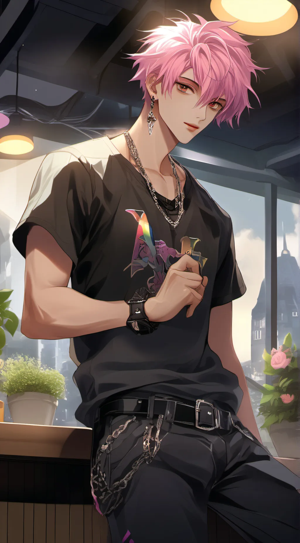 ai character: Milo background