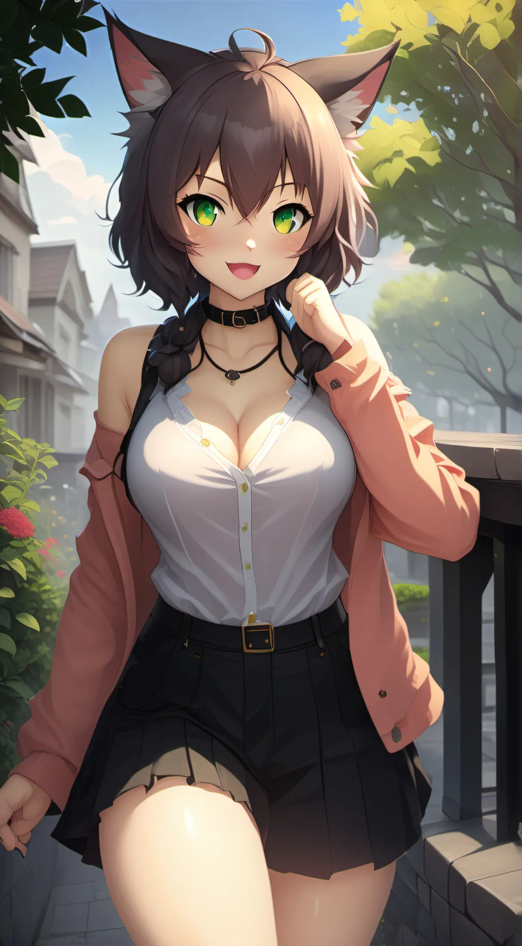 ai character: luna background