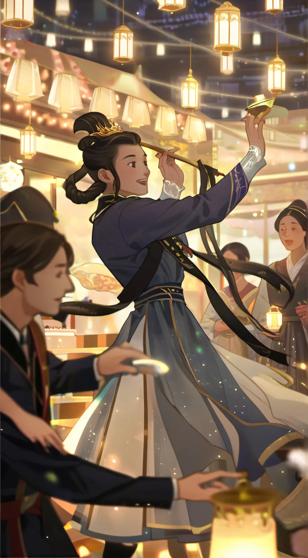 ai character: Kaze background