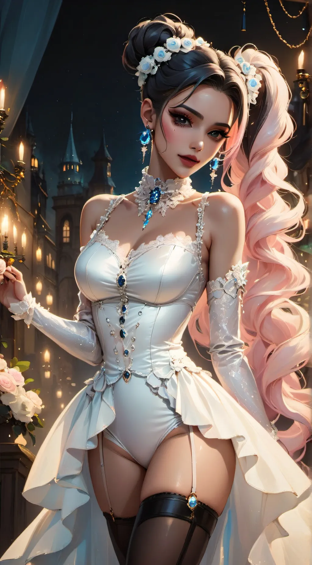 ai character: Luna Night  background