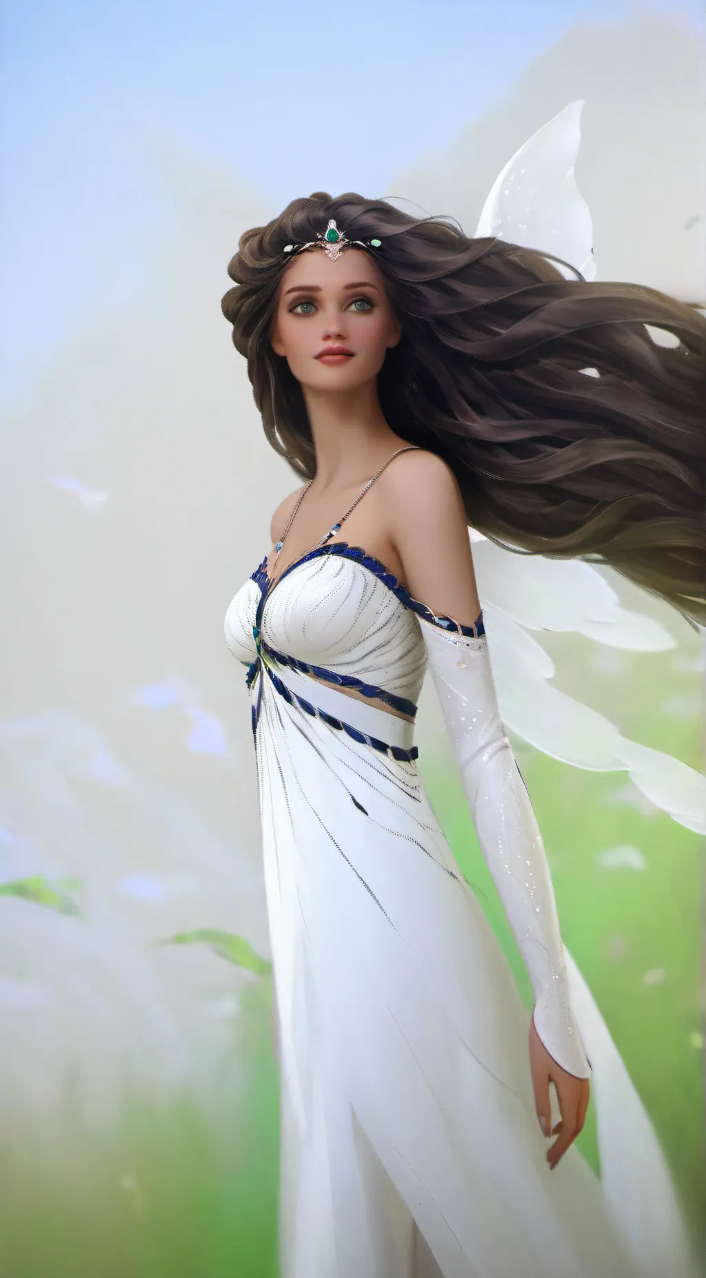 ai character: Angel background