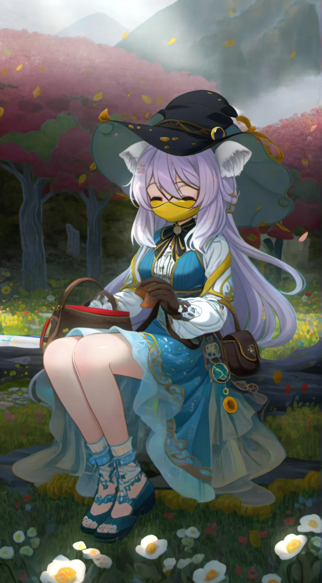 ai character: Mina background