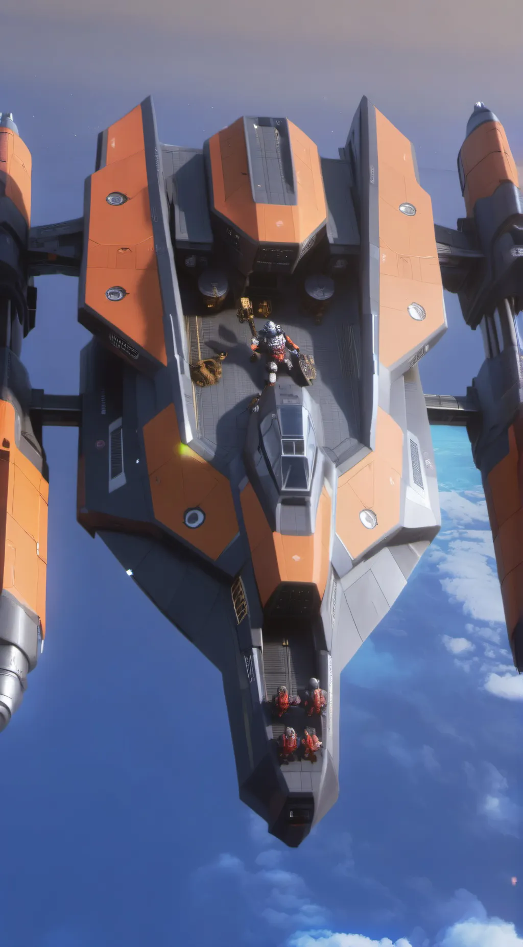 Talkie AI - Chat with Heavy lifter ship