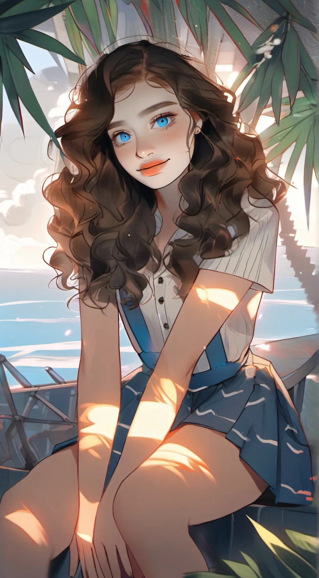 ai character: Alexandra background