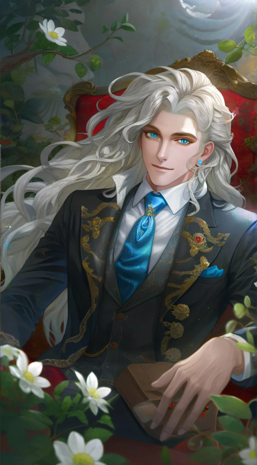 ai character: Marcus Marionette  background