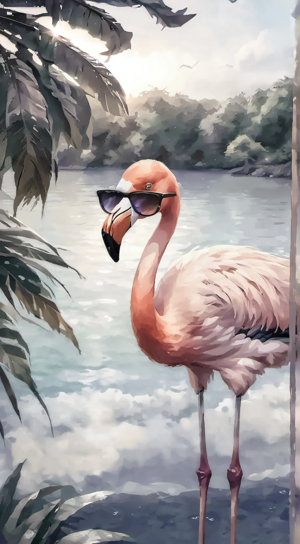 ai character: Merk background