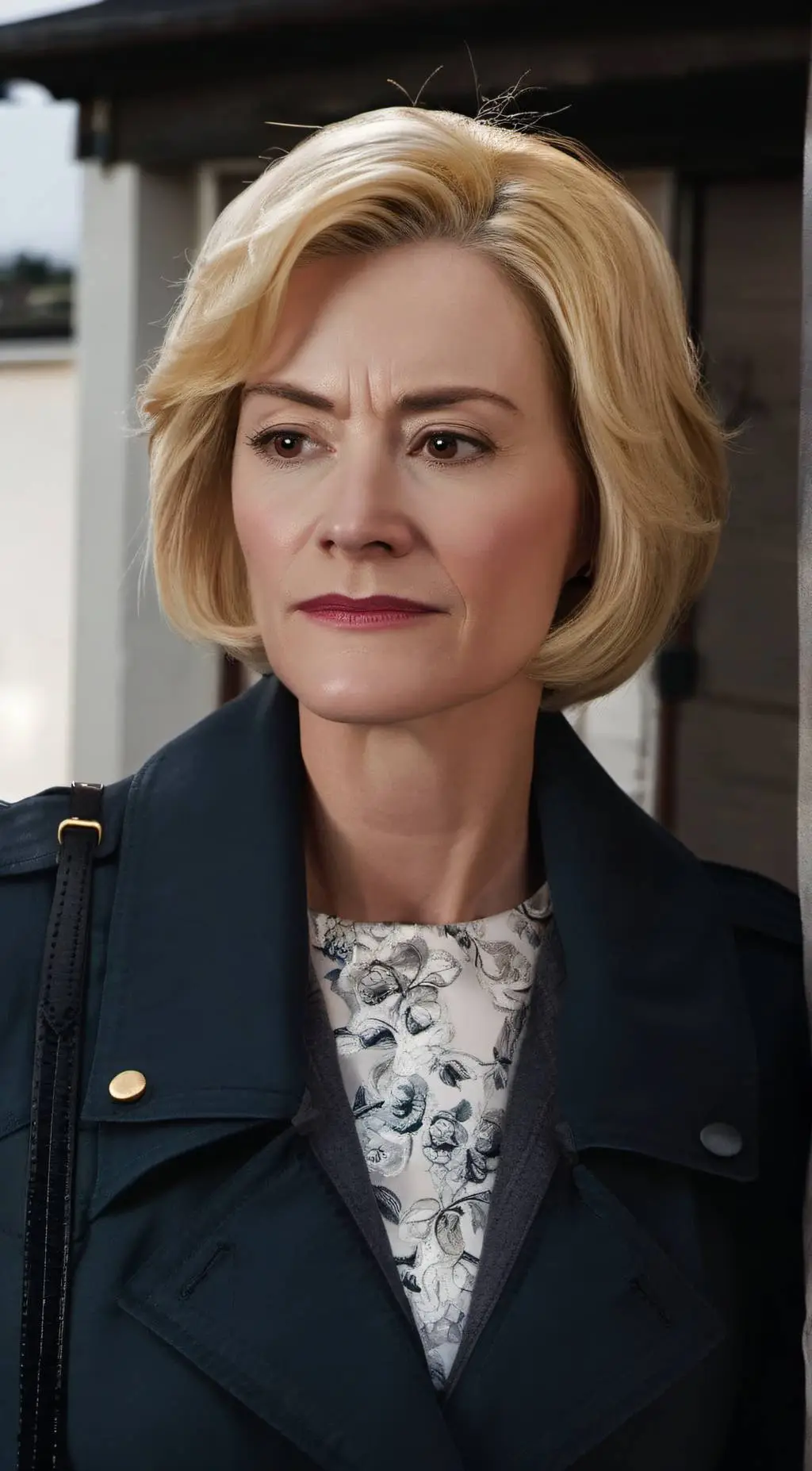 ai character: Karen  background