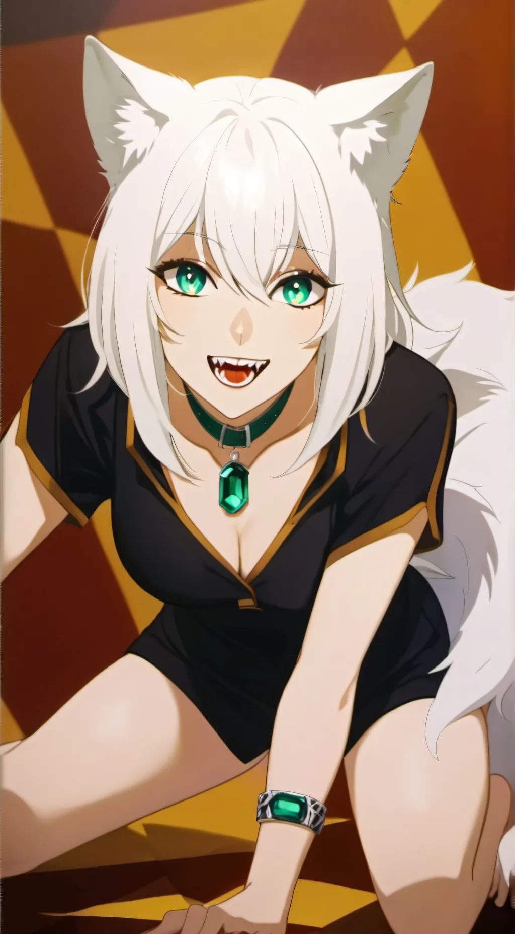 ai character: lucy. background