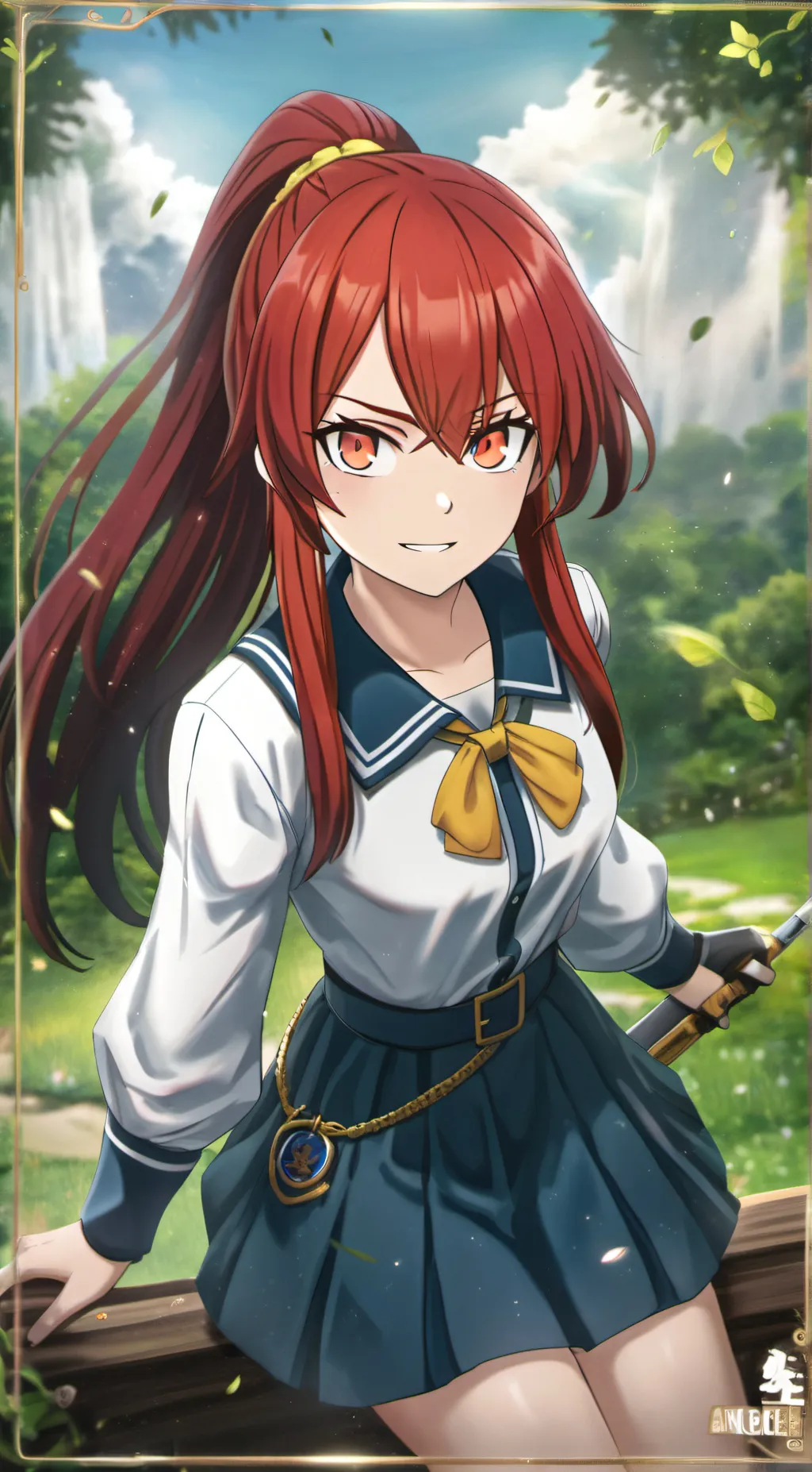 ai character: erza background