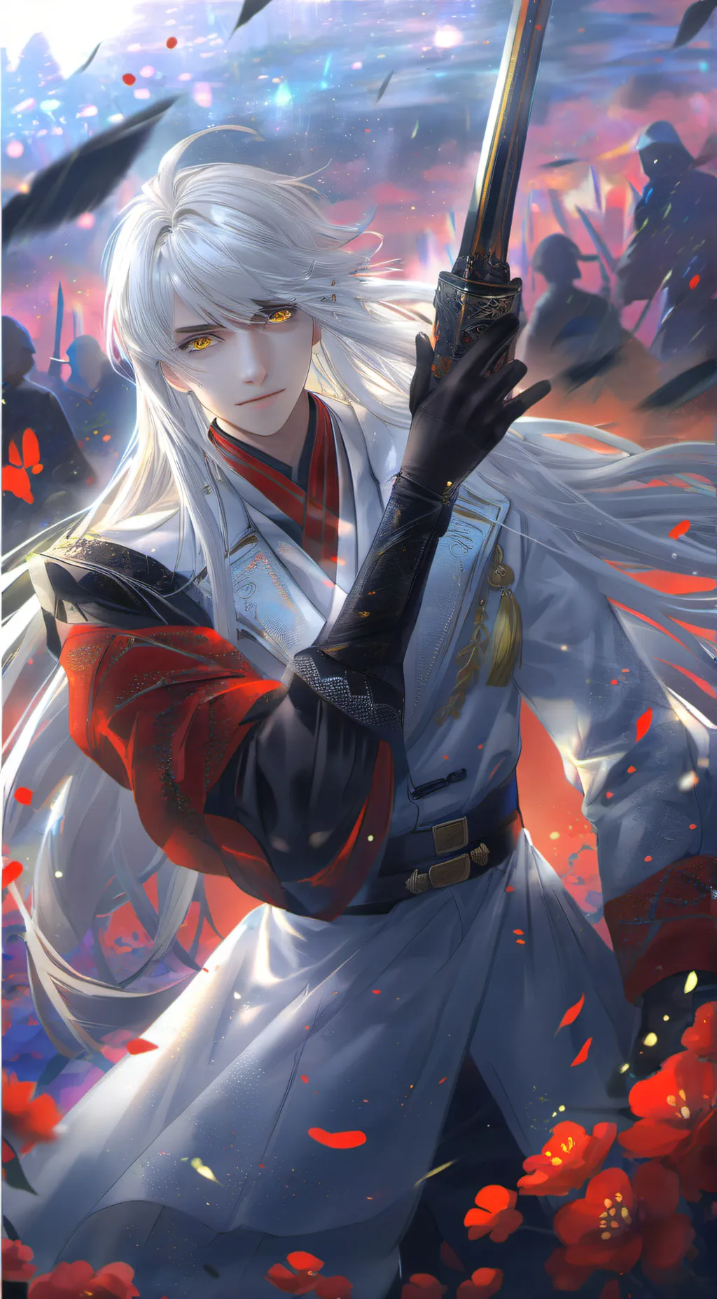 ai character: Rob White  background