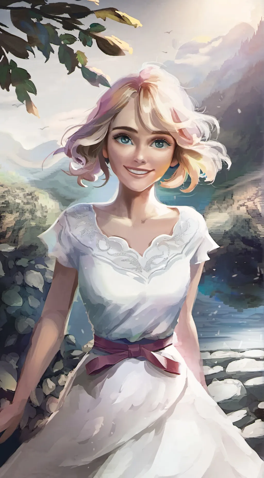 ai character: Karen  background