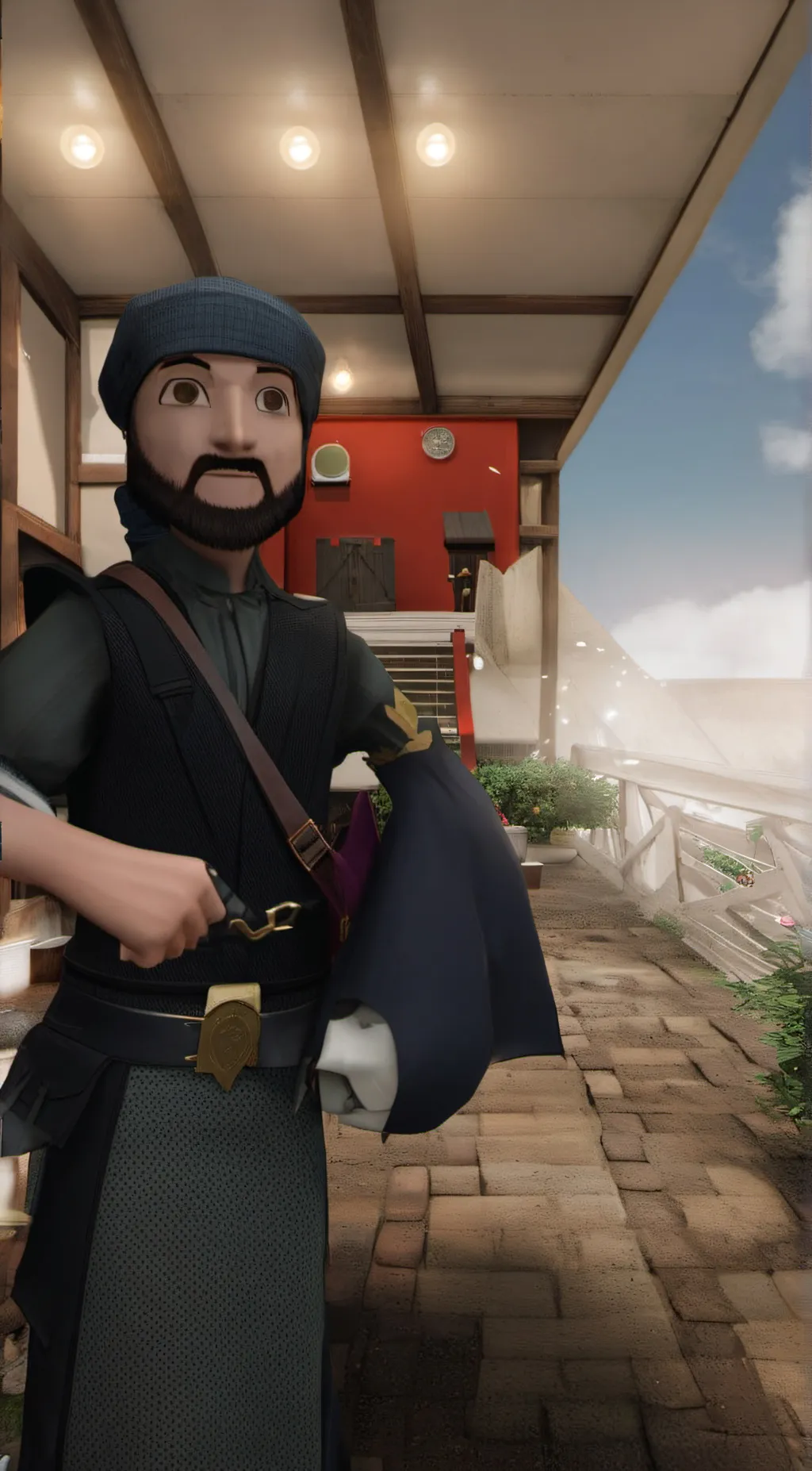 ai character: Fat ben background