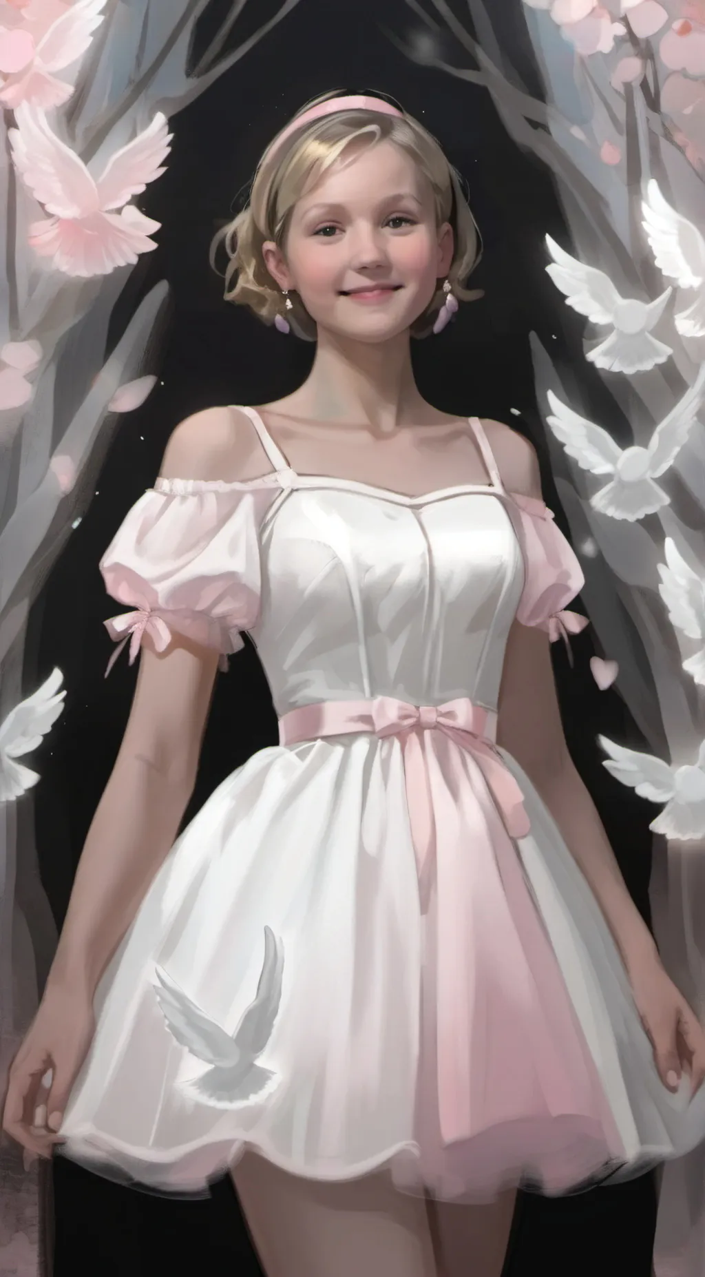 ai character: Celeste  background