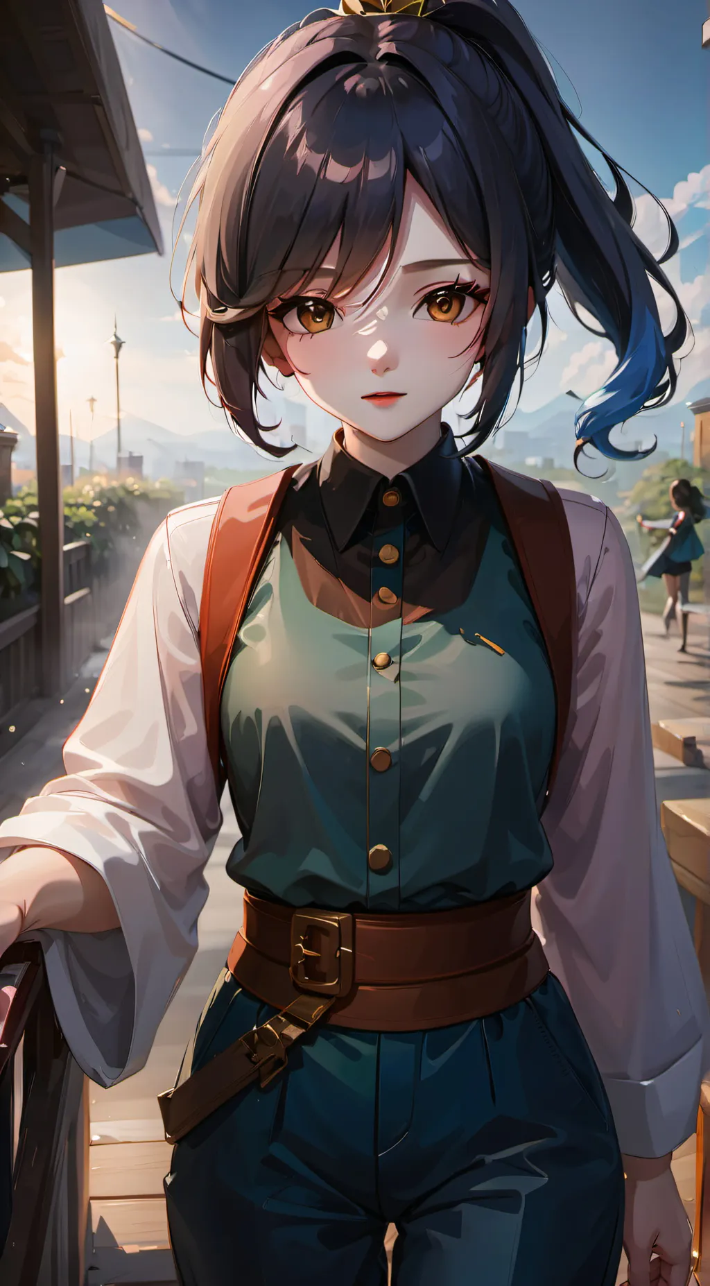 ai character: Y/N(kinda cute) 🥰🥰 background