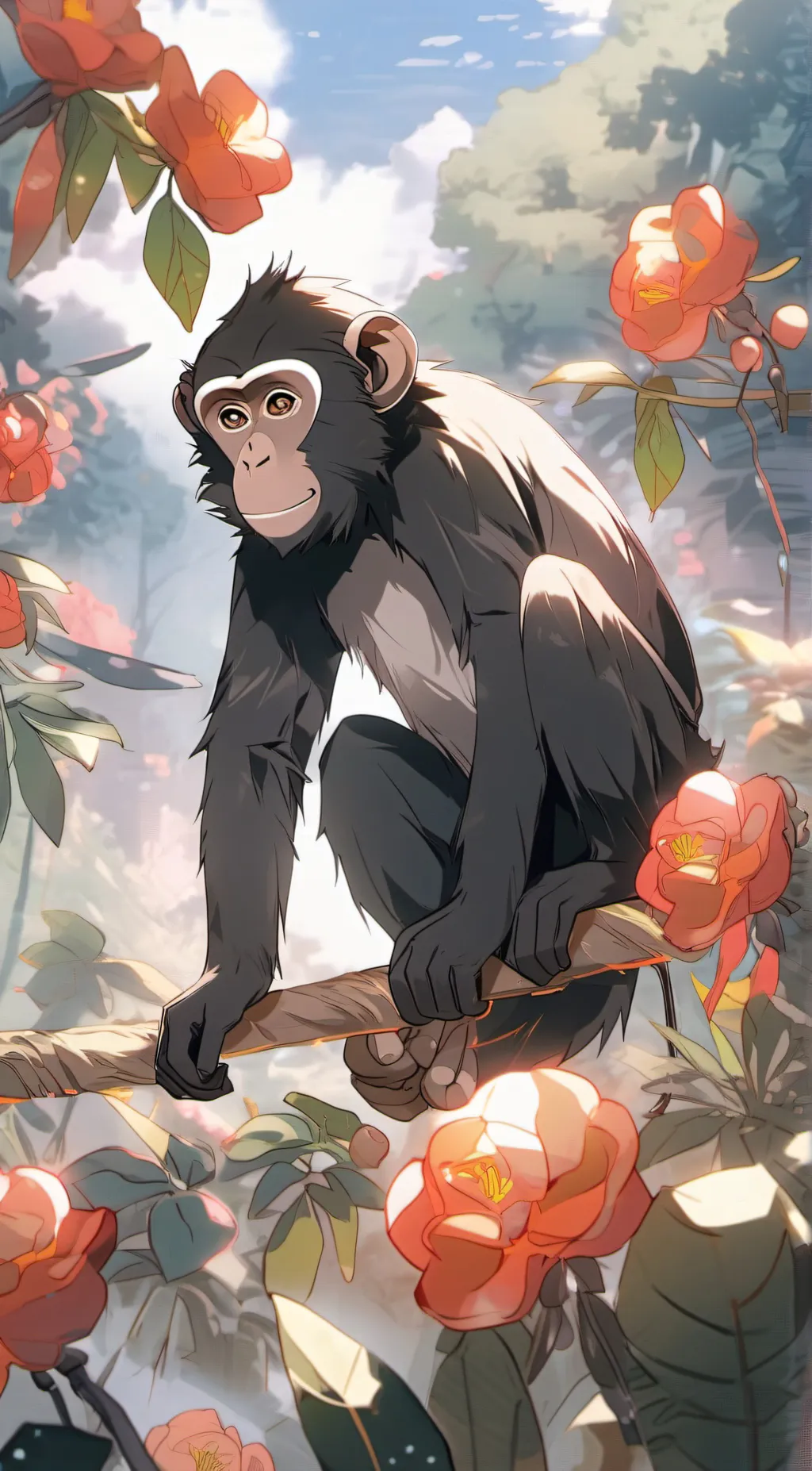 ai character: Jade background