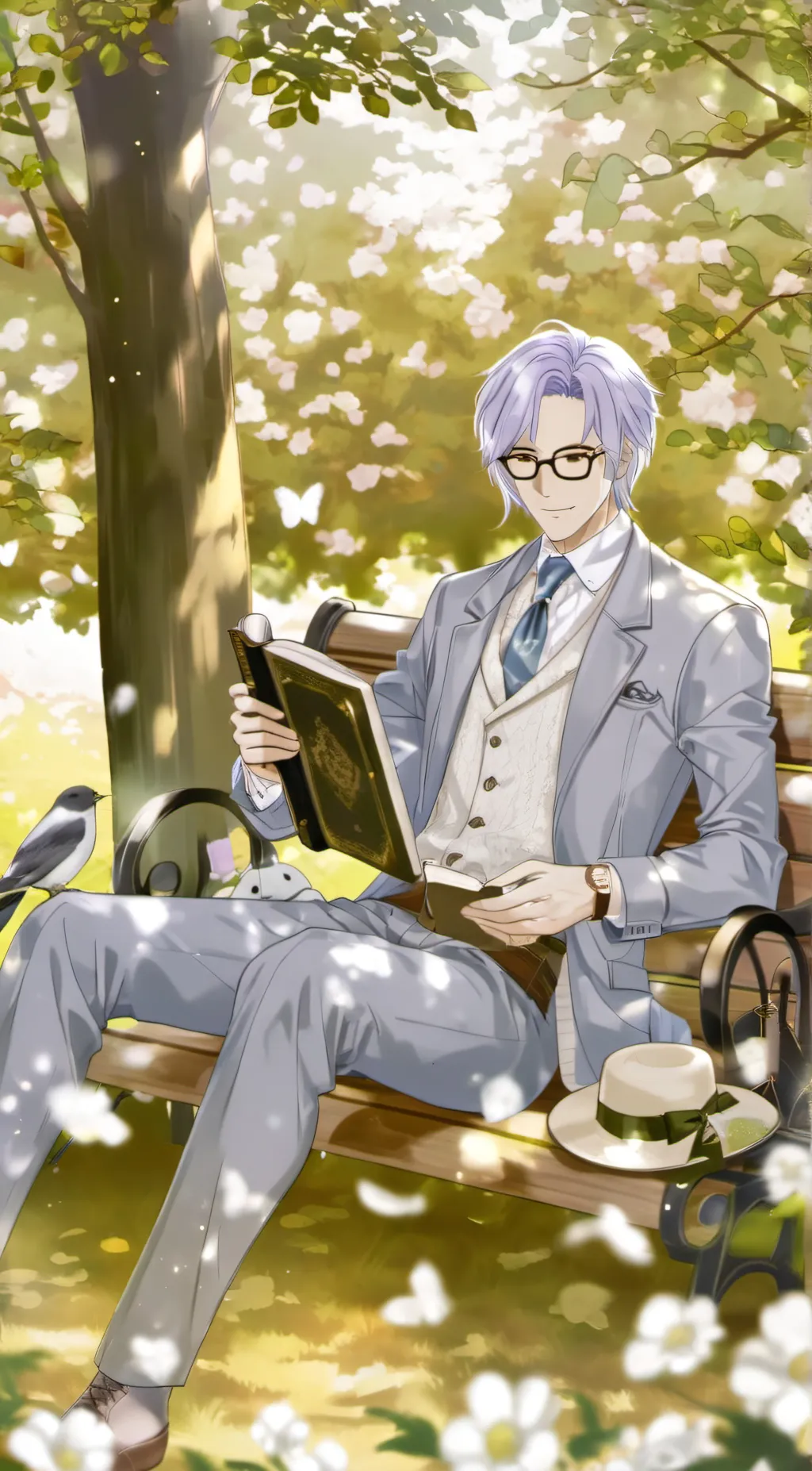 ai character: Luke background