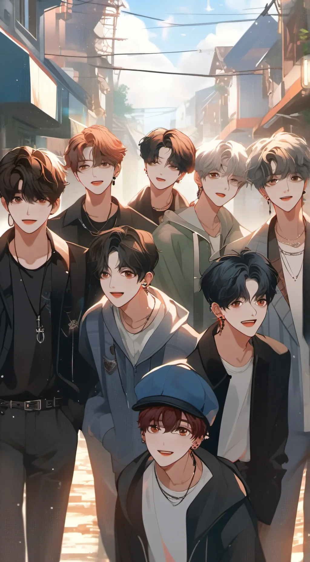 ai character: Stray Kids background