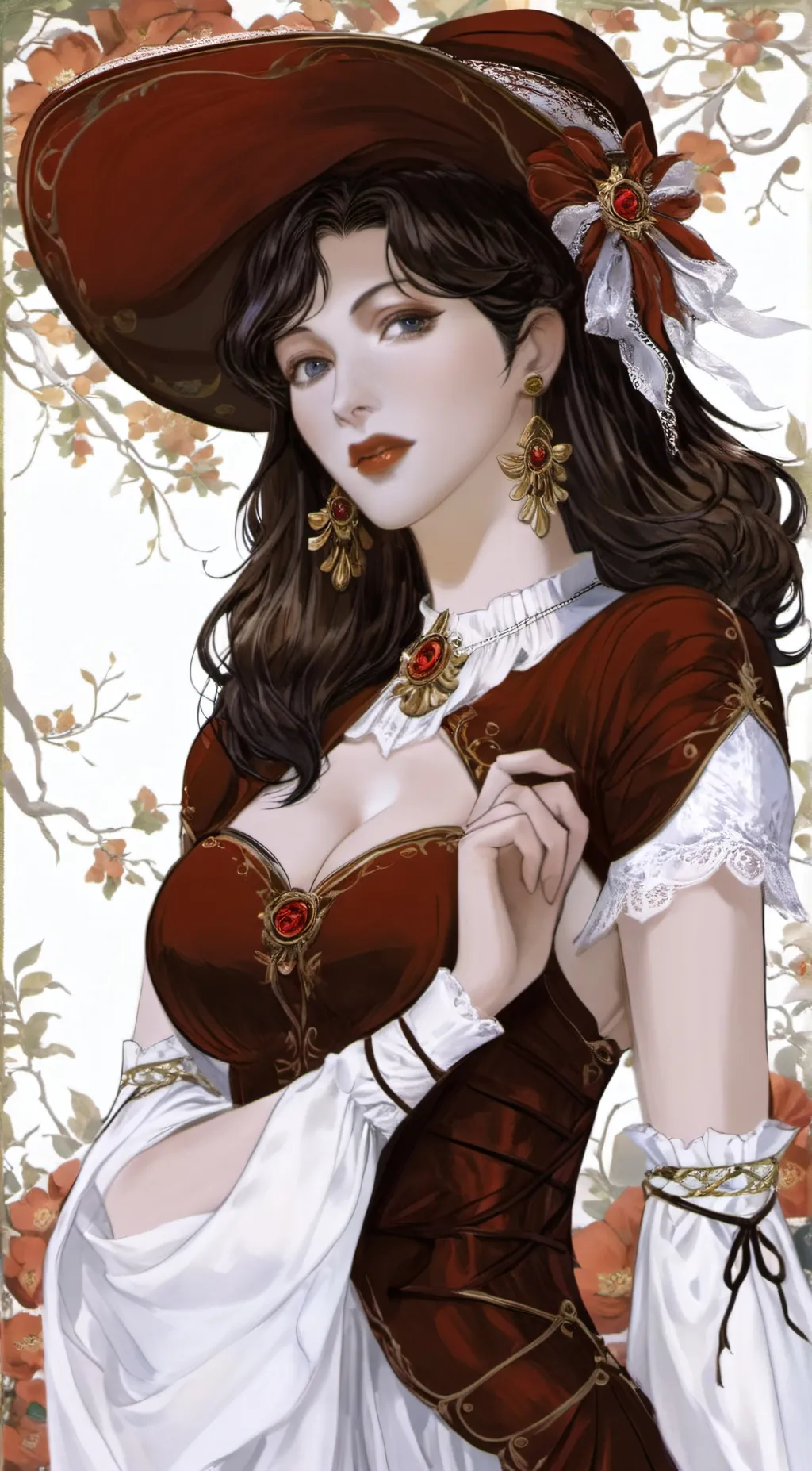 ai character: Alexandra DuChamp background