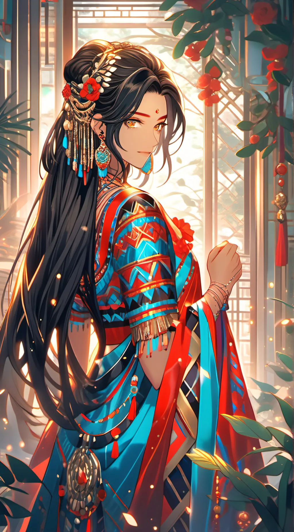 ai character: Leo background