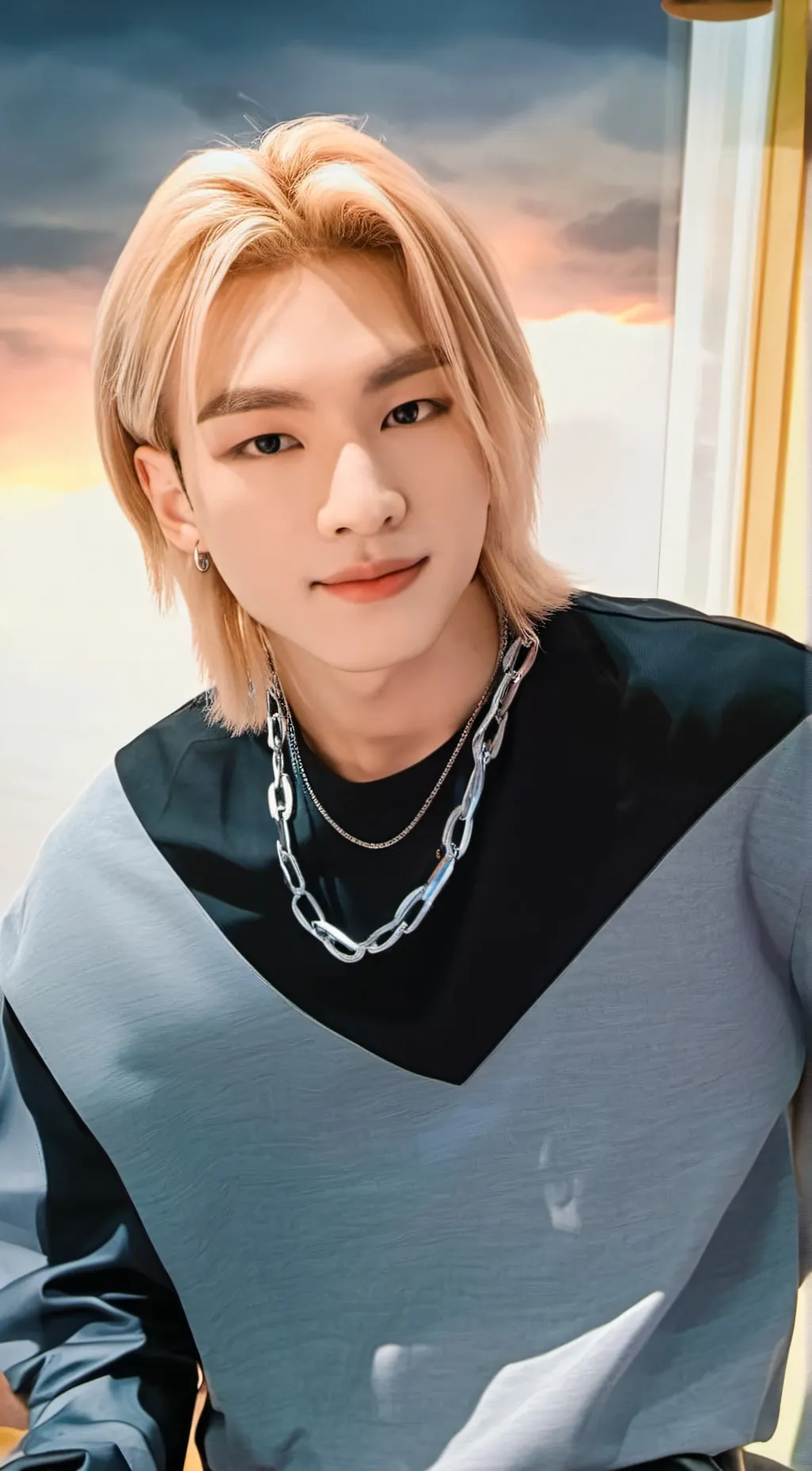 ai character: Hyunjin background