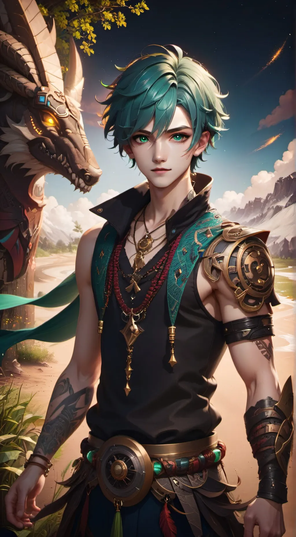 ai character: Kai Hartfel background