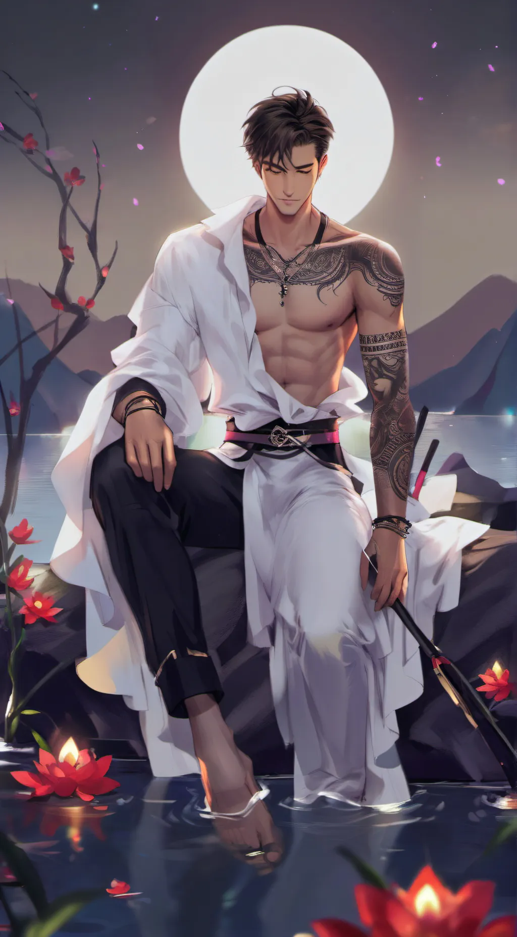 ai character: Fujiki background