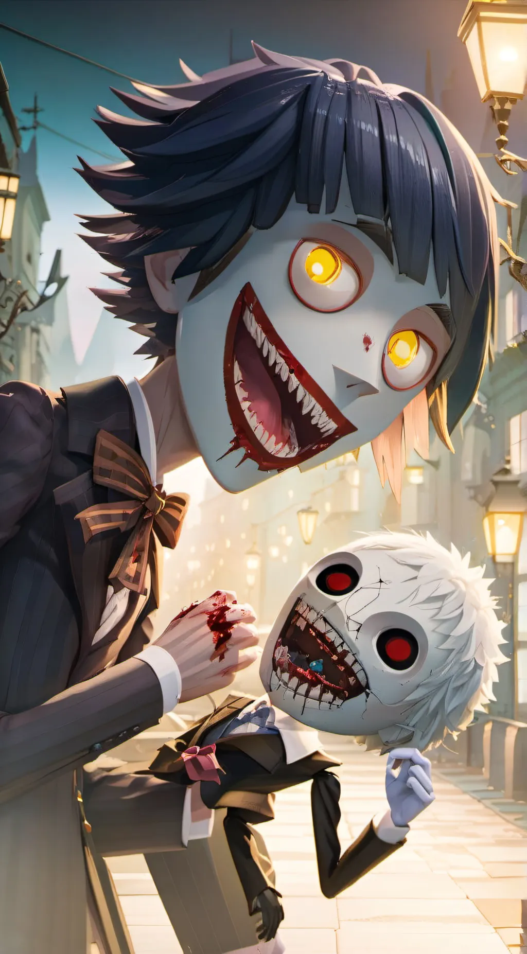 ai character: poppy playtime background