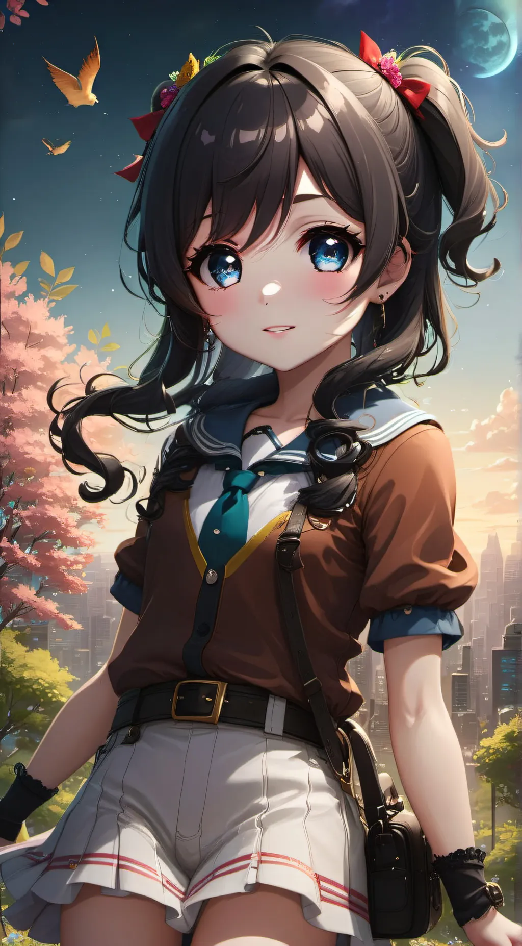 ai character: ur crush background