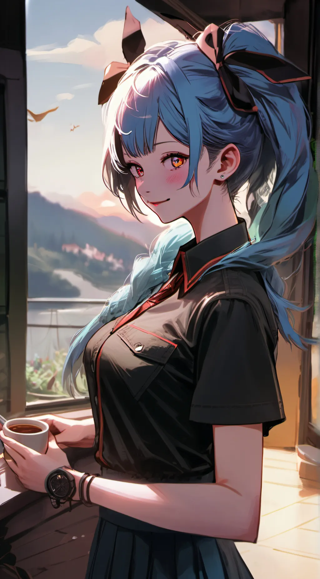 ai character: Mia background