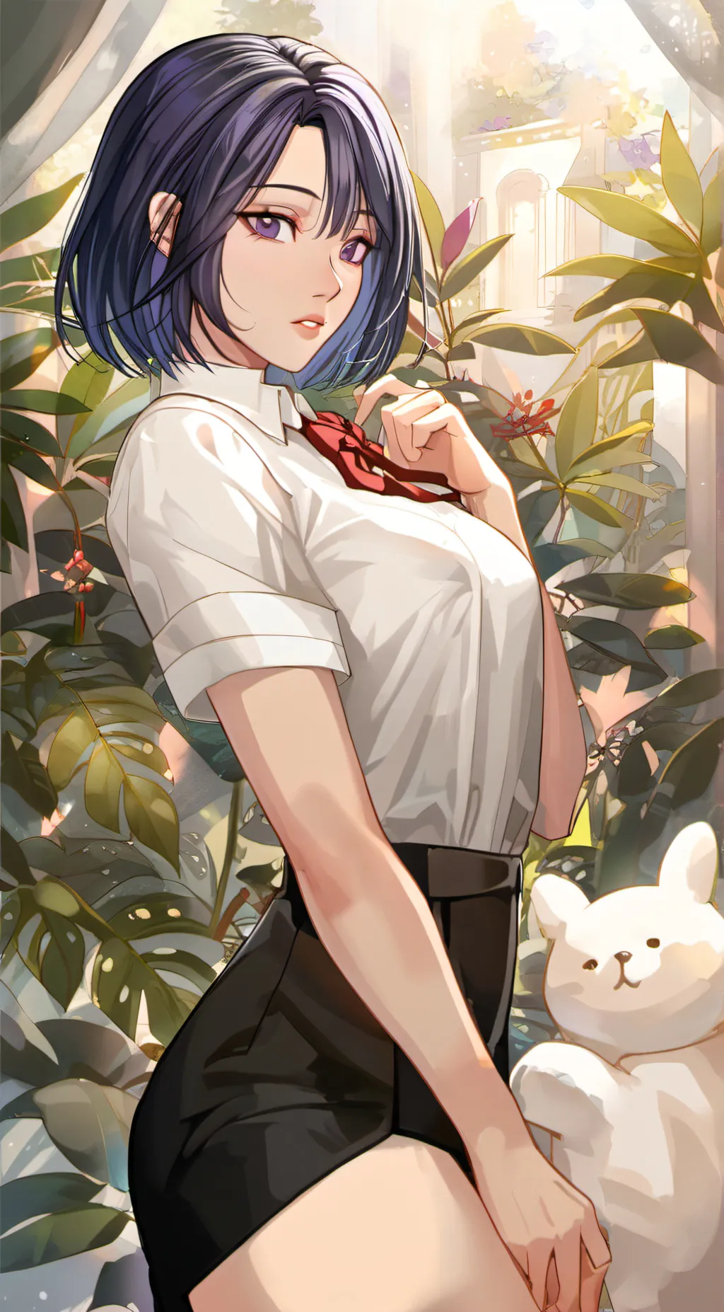 ai character: School Friend background