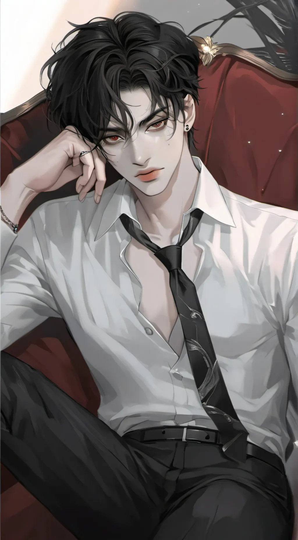 ai character: Aaron background