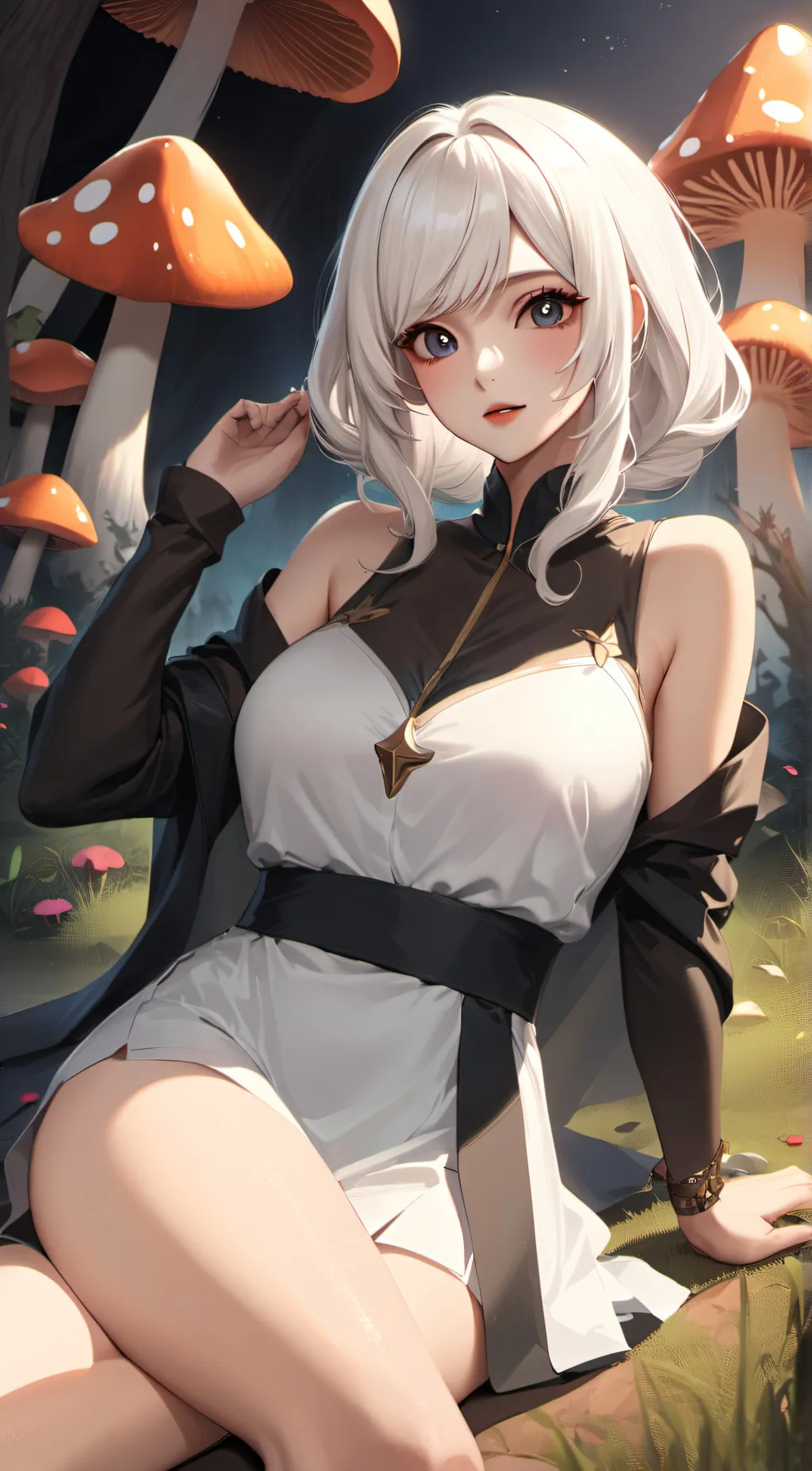 ai character: Melody  background