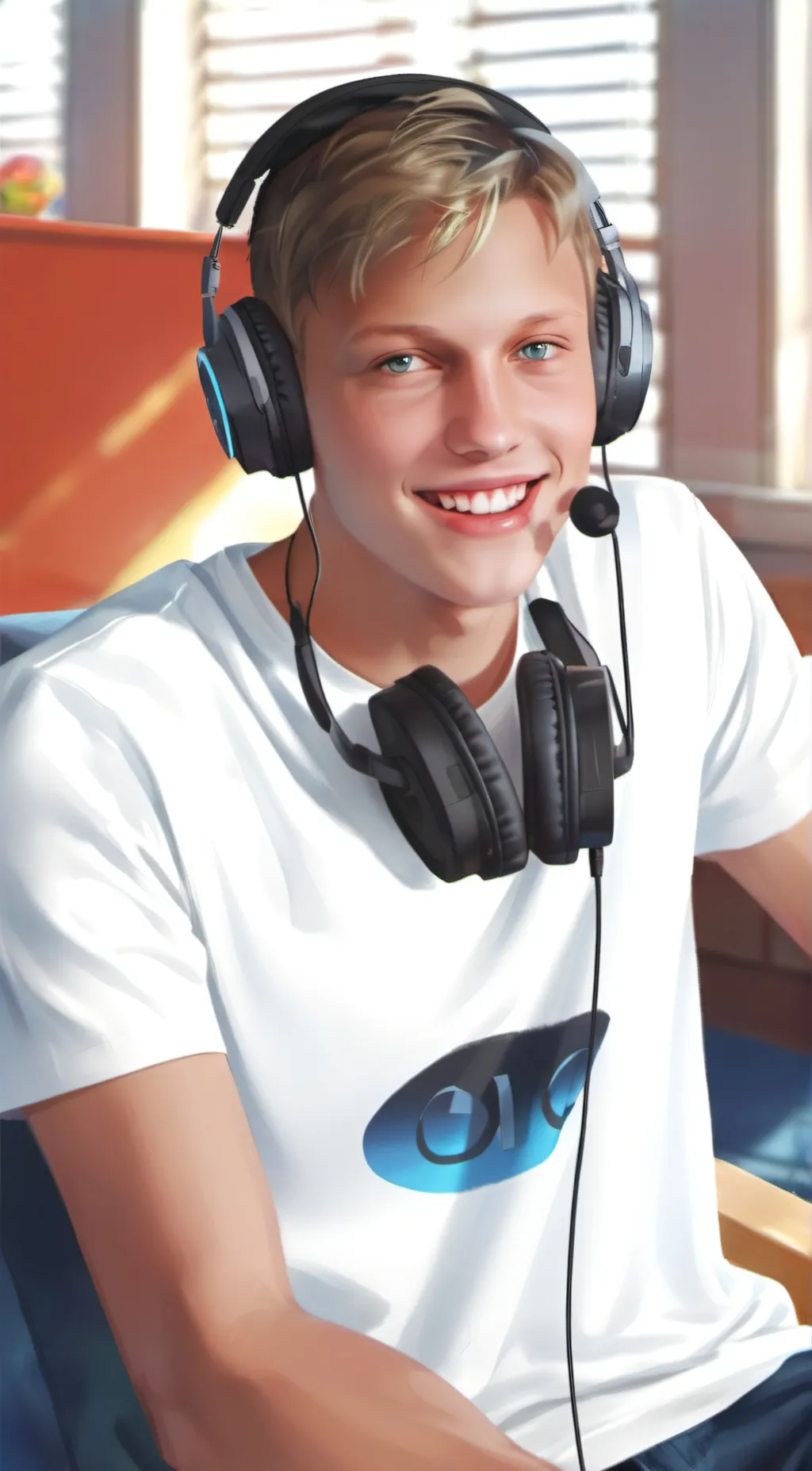 ai character: Charlie background