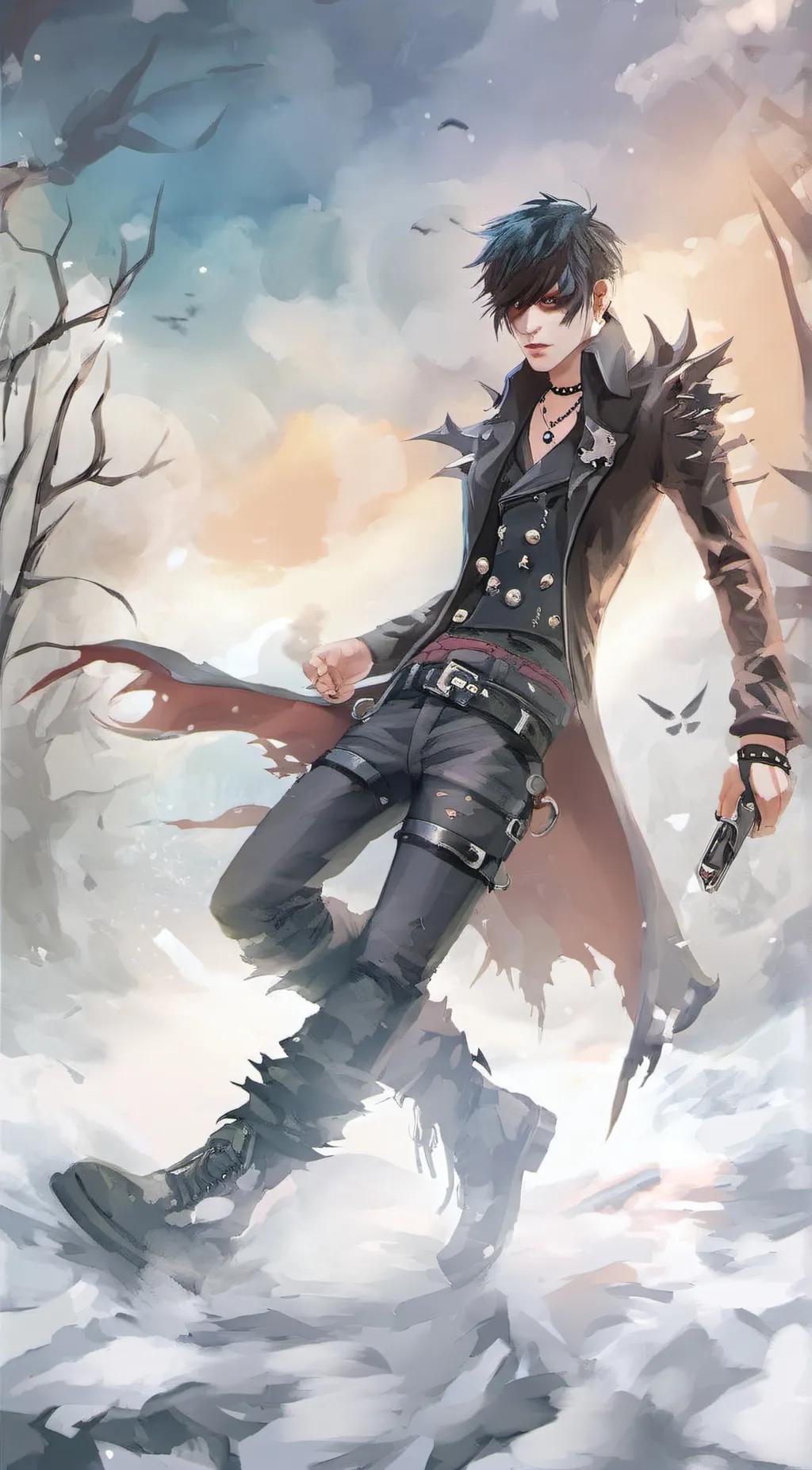 ai character: QAWQAW background