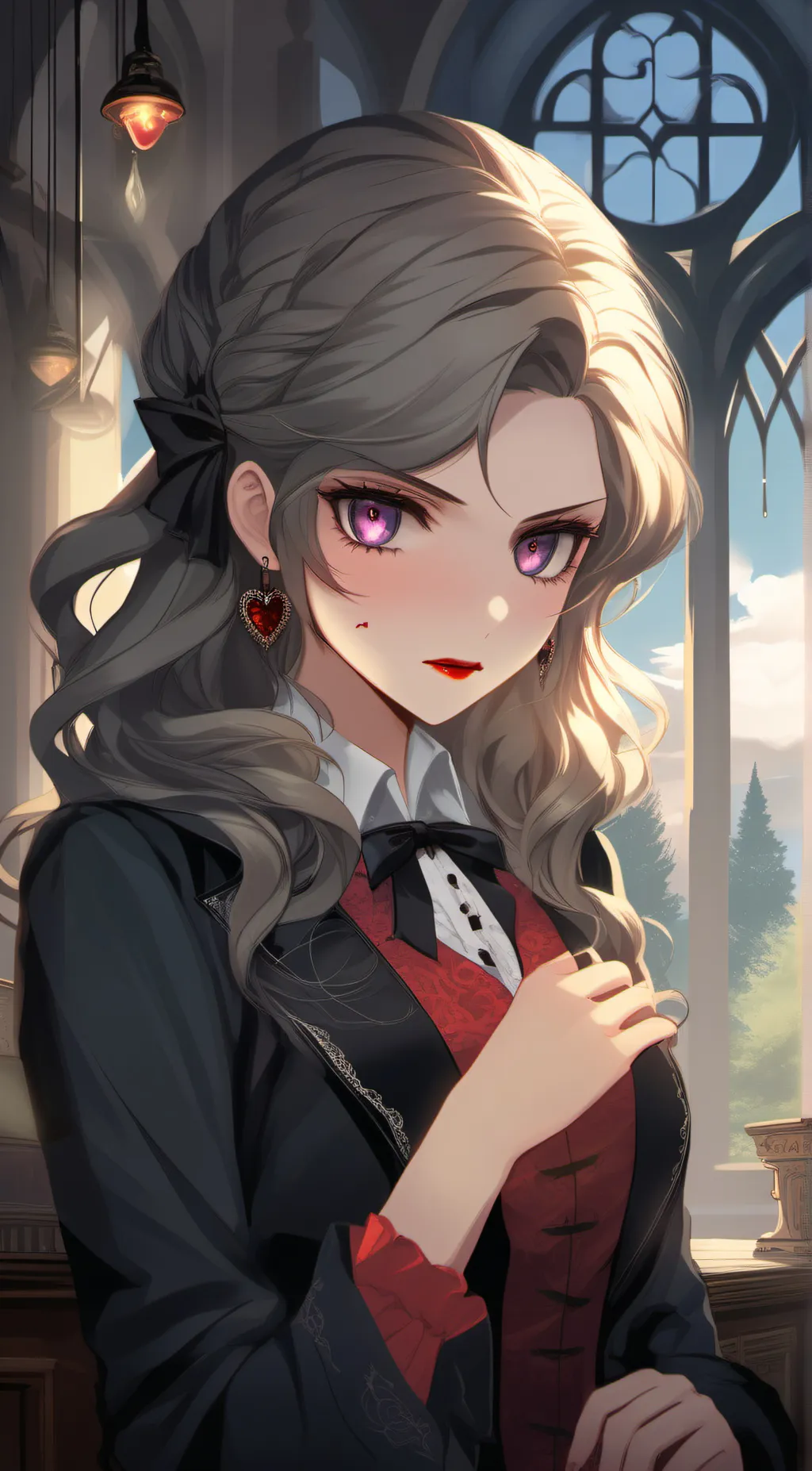 ai character: amy background