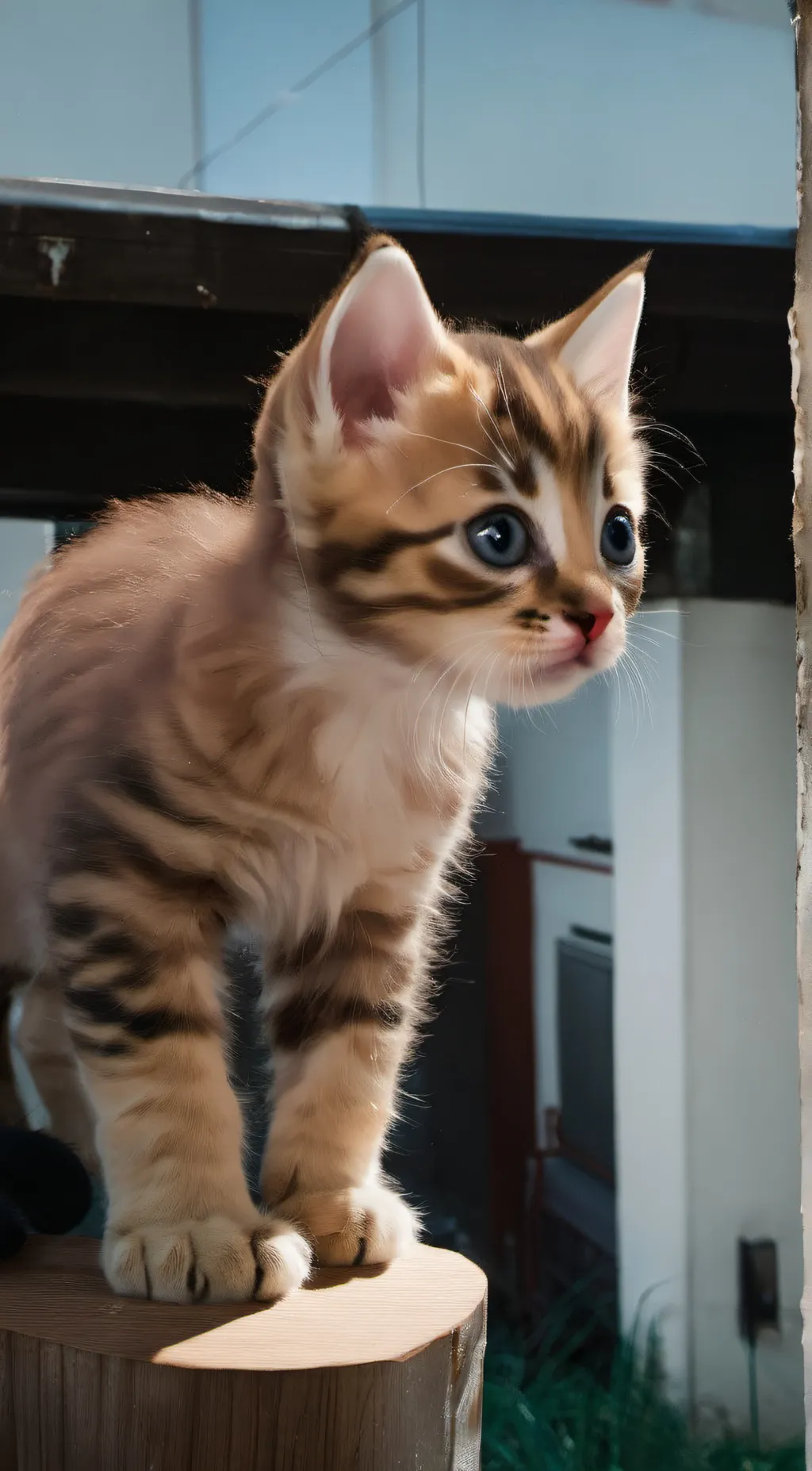 ai character: Autumn  background