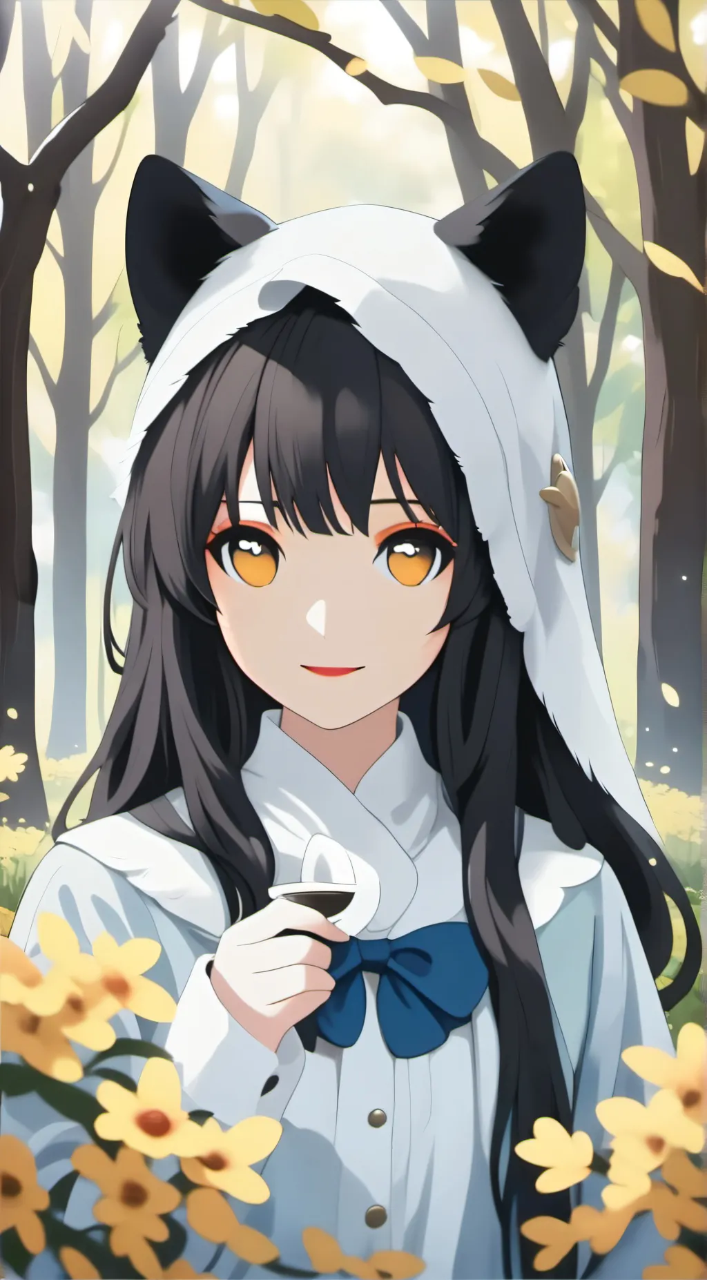 ai character: Macy  background